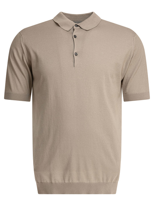 Adrian Polo Shirts Beige