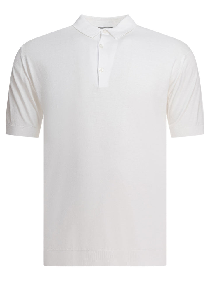 John Smedley Adrian Polo shirts - White | 45251329724c3b7b8458eb7e21a322e7fe61e666