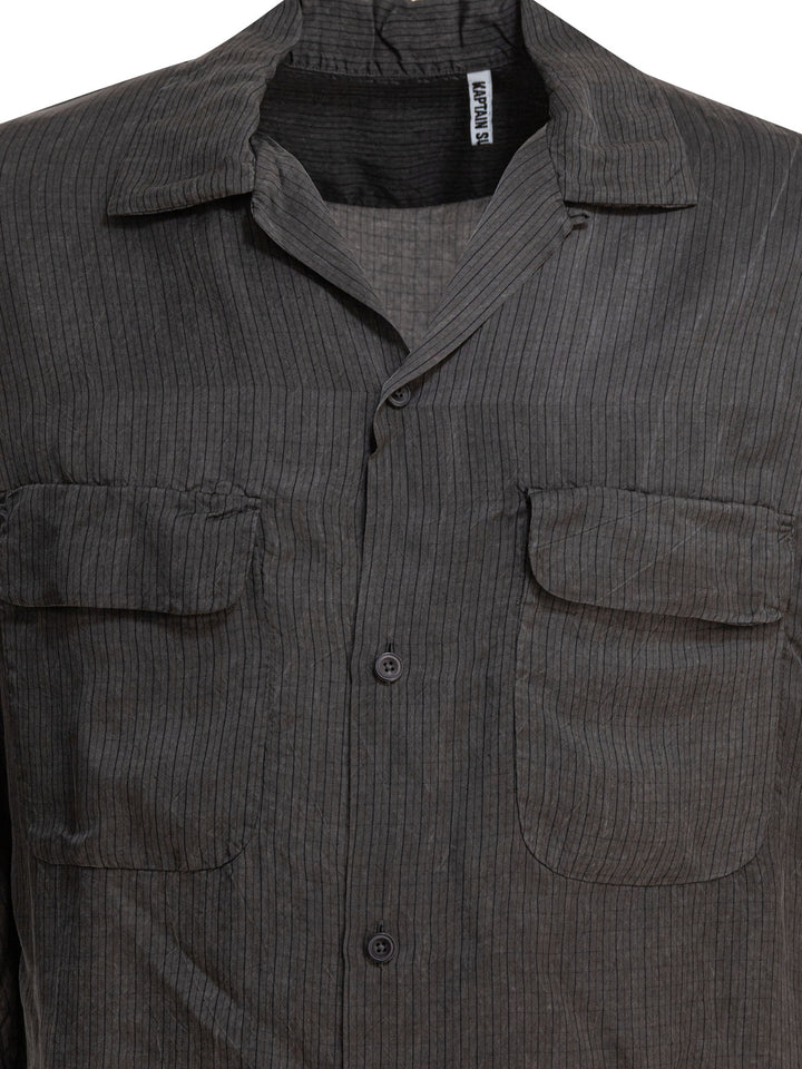 Kaptain Sunshine  Shirts - Black | 37fb4dc28e7540cc7d8d6d2d0b0f4600ce98a3f0