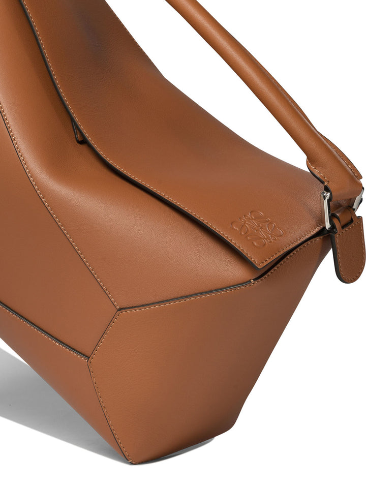 Loewe Puzzle Edge New Large Handbags - Brown | c71262281bf17374f30fbde020538b86fd24e644