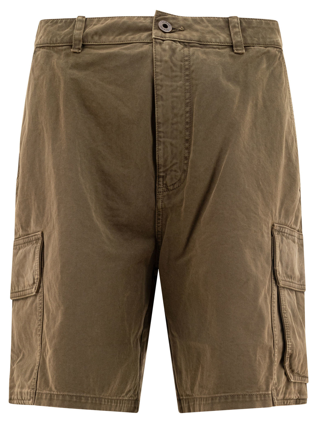 Loewe Cotton Cargo Shorts - Green | a6fbfb1ab235b178a0f54cf6e8c40d7bb433fd04