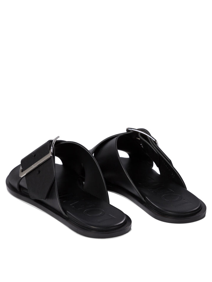 Loewe Petal Belt Sandals - Black | a9c12b74bc3c5ee4f3576b6d64591dd1bd2e678b