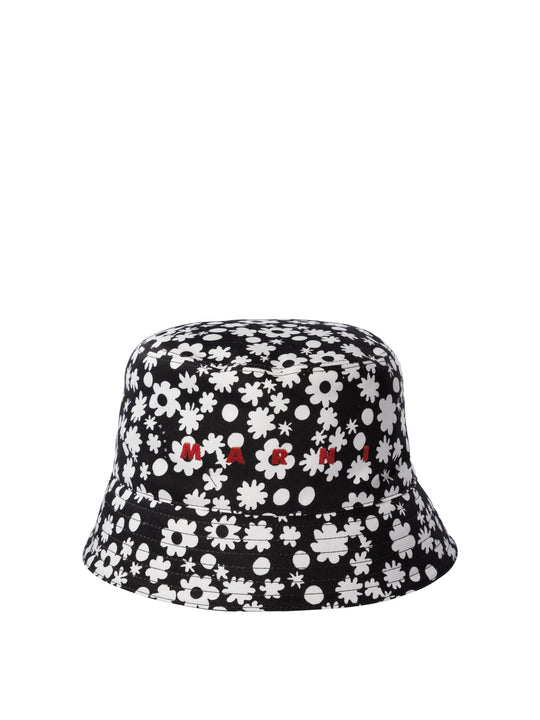 Cotton Bucket Hat Hats Black