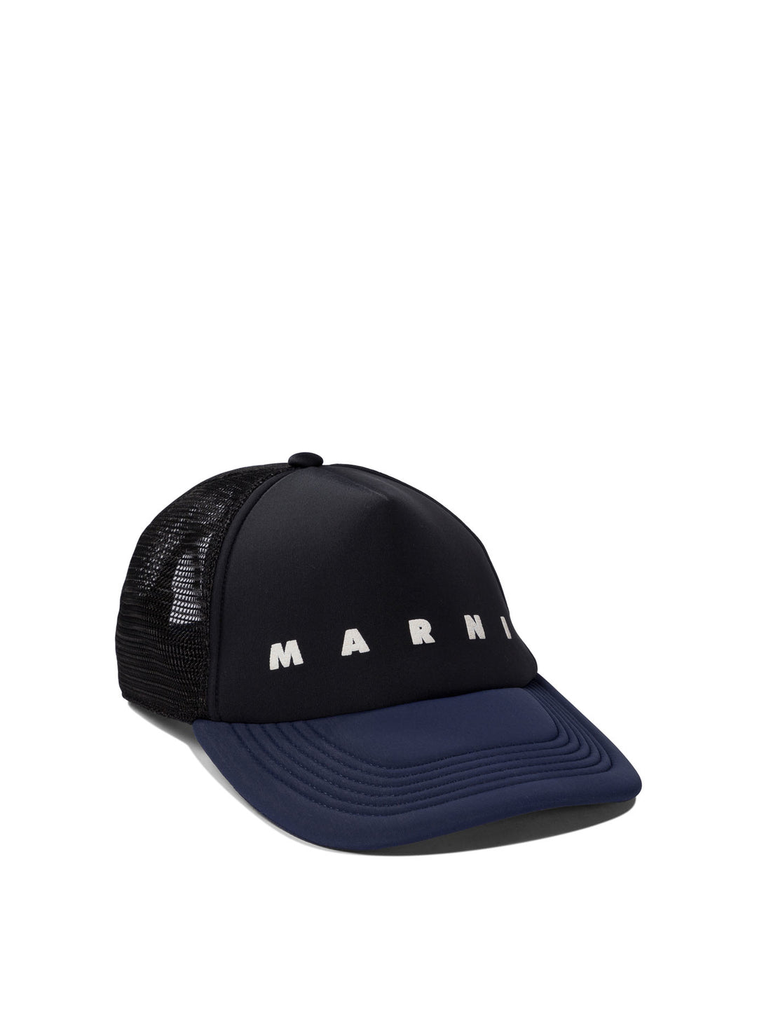 Marni Trucker Hat With Logo Hats - Blue | 6ba16f5bb20793d97644e33b18b7270b0976d83f