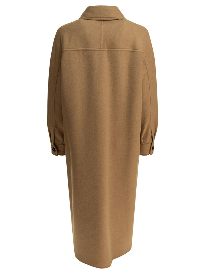 Max Mara Chemisier Coat Jackets and Coats - Brown | 7cab23e02948877b1f042a24528e70c3b2f6a172