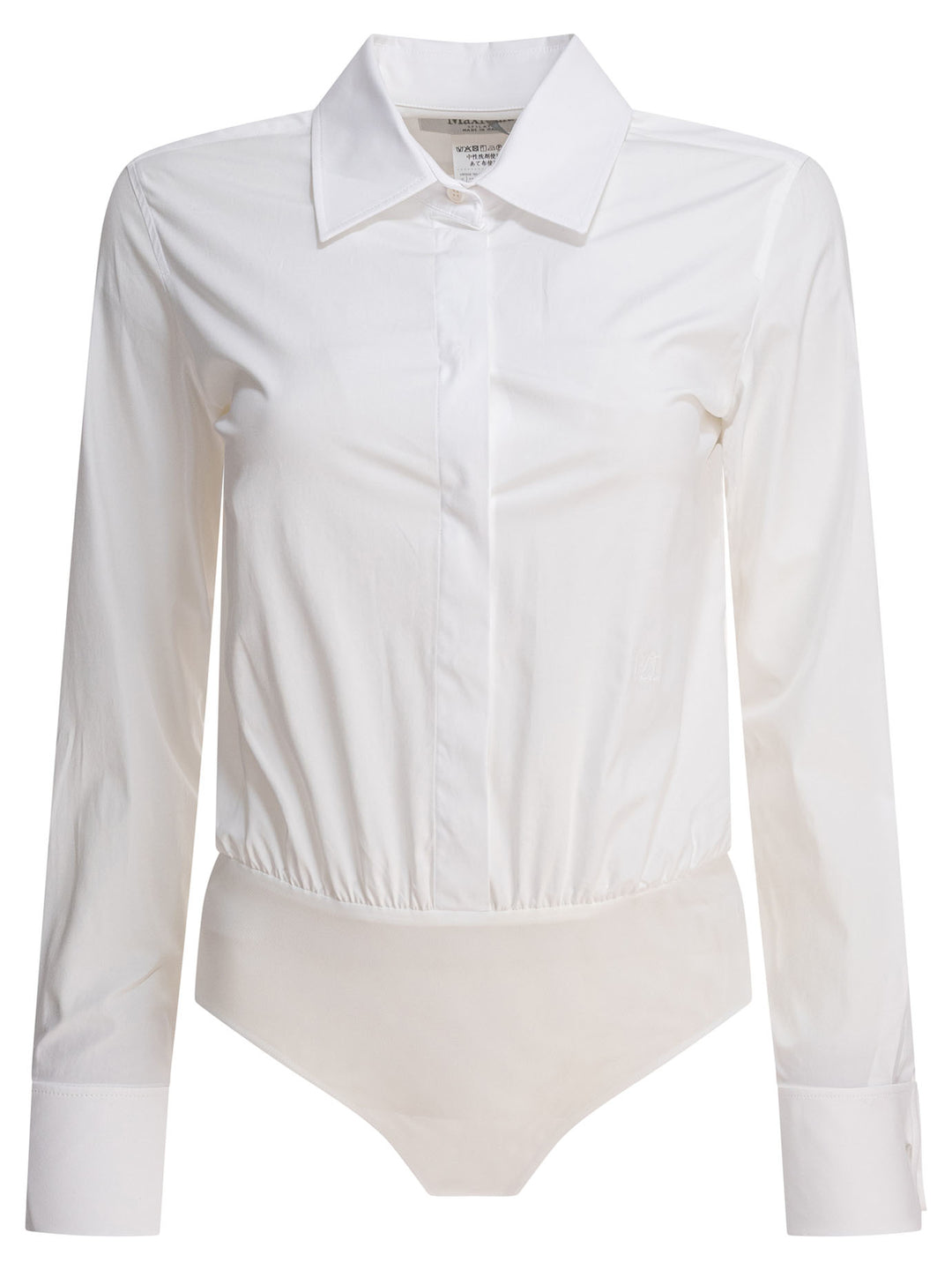 Max Mara Chemisier Bodysuits Tops - White | 83ce78b51c97e00915e1622b6e05637f8f8c469e