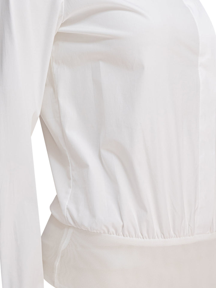 Max Mara Chemisier Bodysuits Tops - White | 4caaa2869f1f4e212cd9e5819296624fb213e070