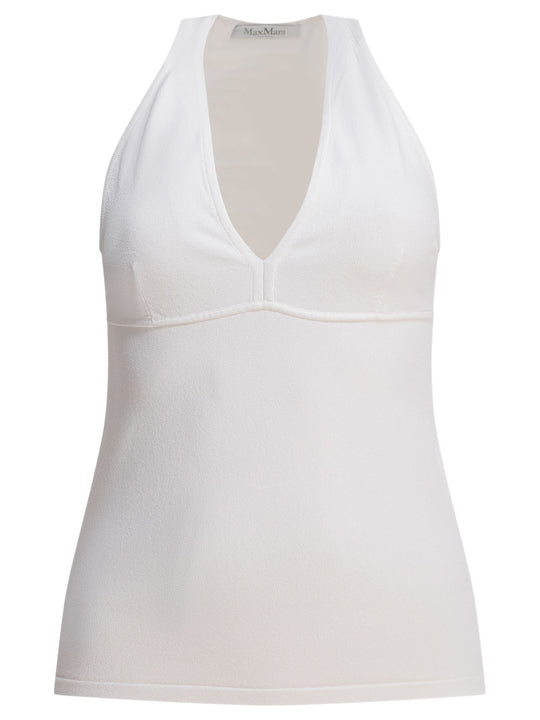 Viscose Top Tops White