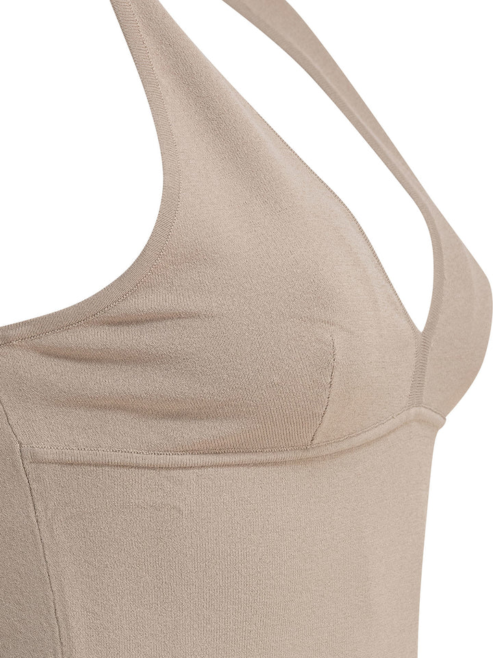 Max Mara Viscose Top Tops - Beige | 237b1320f67ba09c8145ed8cc760911a808b2d2c