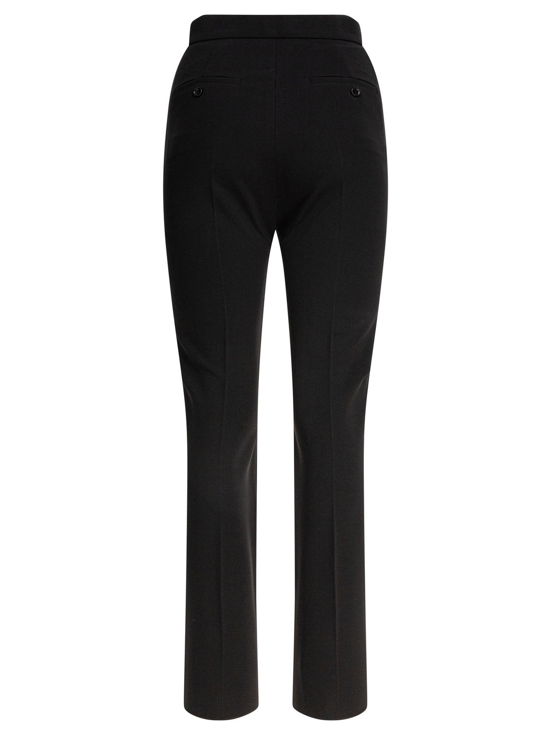 Max Mara Straight-Leg Trousers - Black | 4ab3834f78bdedca755e91a5c517405fb9546fa6