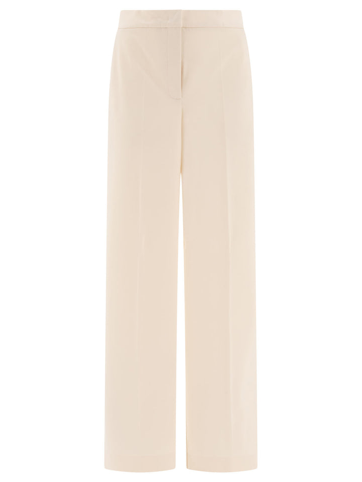 Max Mara Straight-Leg Trousers - White | 24a919902a994301083ae3c987e9d46e716d9c39