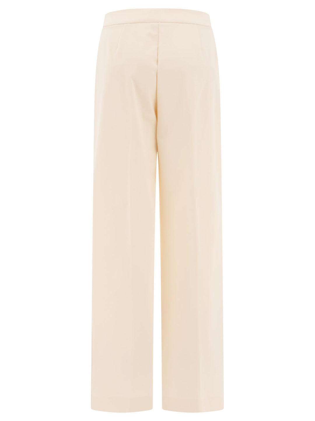 Max Mara Straight-Leg Trousers - White | 6dd61c6a49565de92ec1e0d367bf3f272daf2541