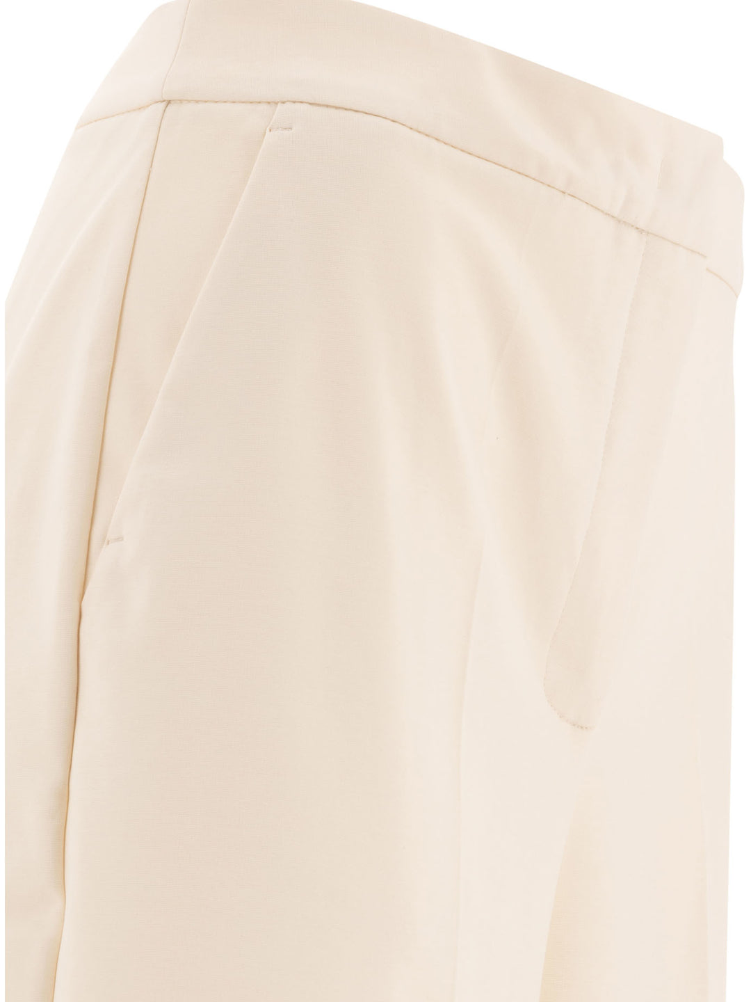 Max Mara Straight-Leg Trousers - White | bcdf760000fb8c1de24d278ecd2aabd067c13cd2