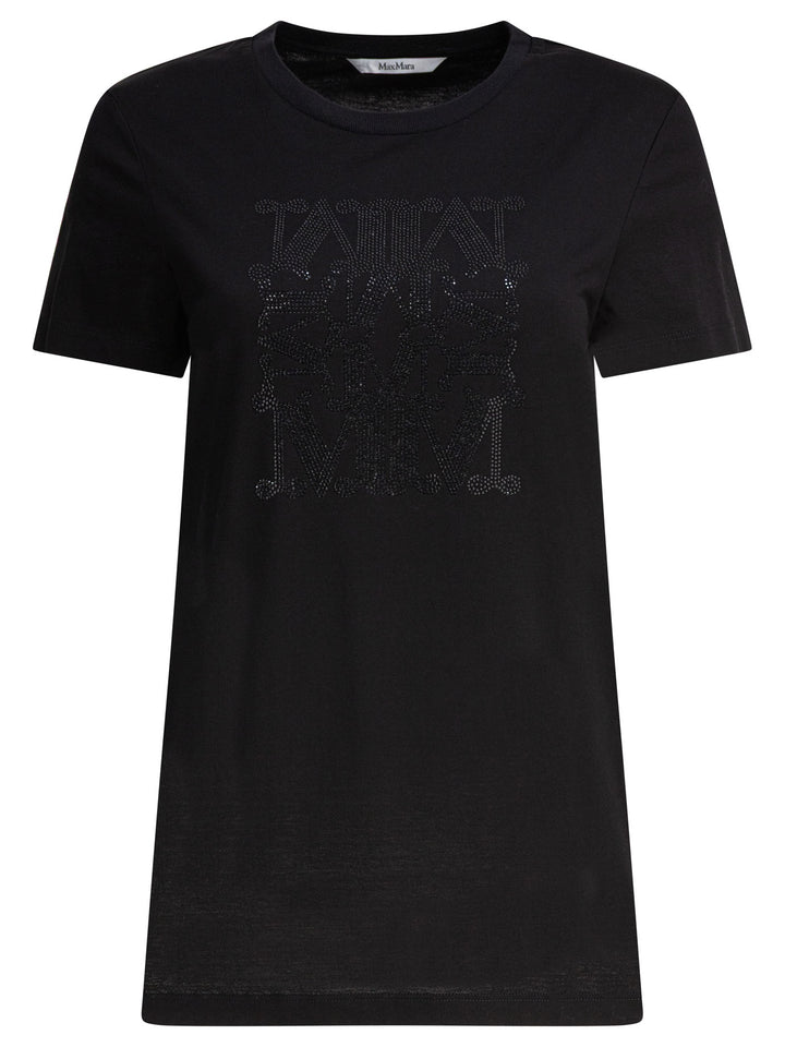 Max Mara Maxmarabesque T-shirts - Black | bc87575f30d32c0b52235c4f4de958ea8bf7e7a6