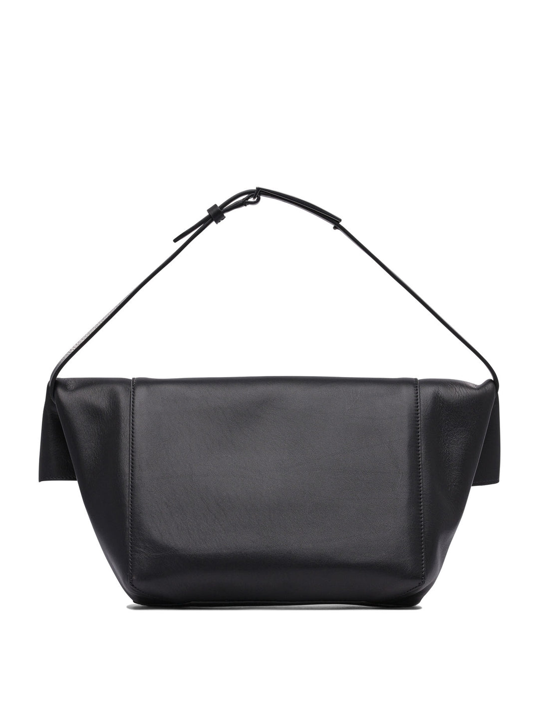 Max Mara Clasp Shoulder Bags - Black | 6a1a9edecfb57089e686602d9c5ad0e659c70671