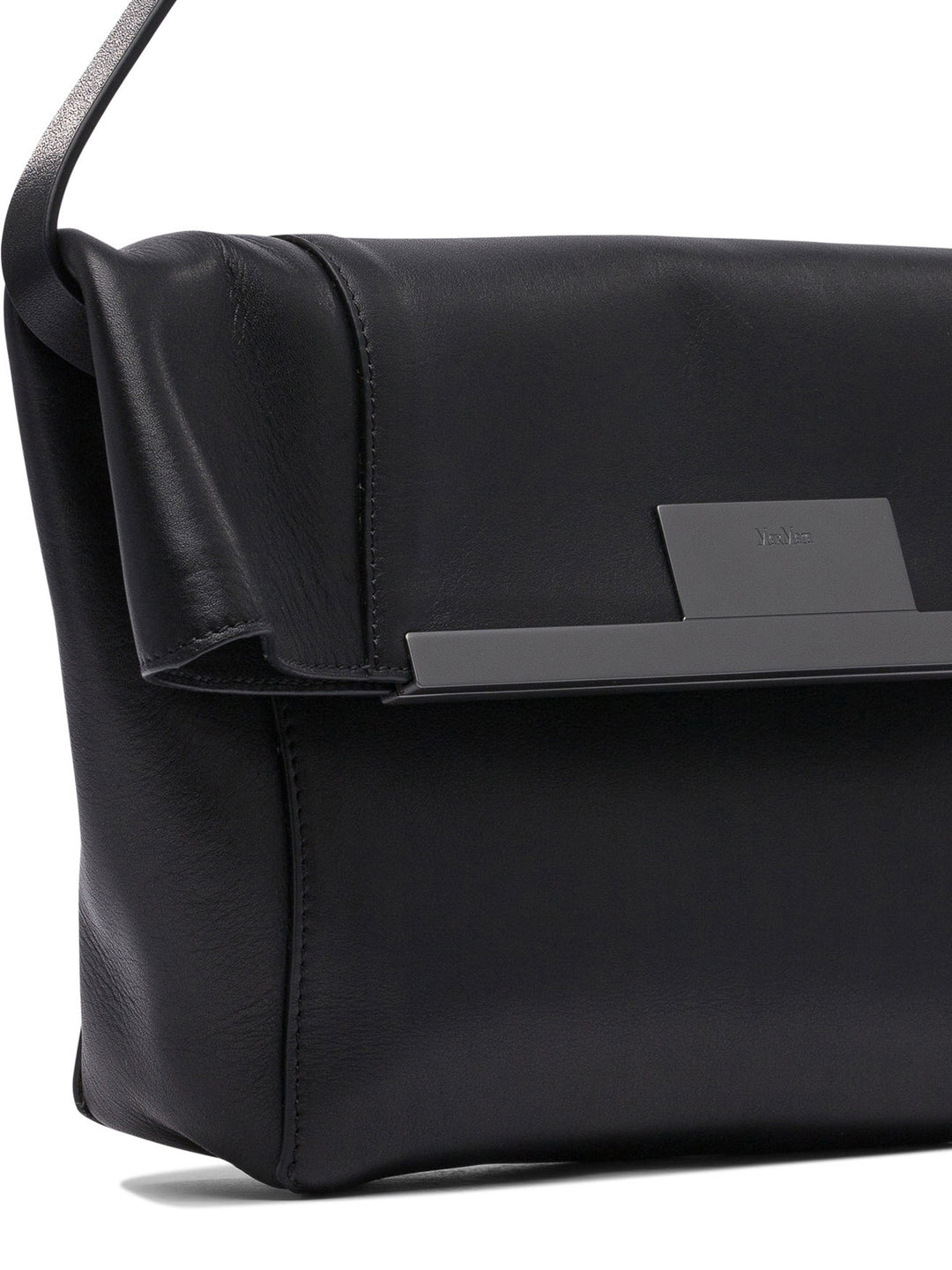 Max Mara Clasp Shoulder Bags - Black | 89d6e3d1d4c47bec115cb38ba65c004fa7b82340