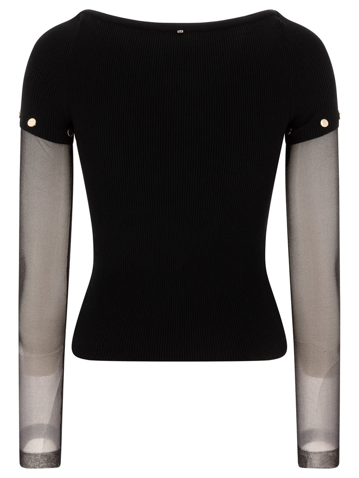 Max Mara Sportmax Crew-Neck T-Shirt T-shirts - Black | b5c11ab467fd4e9c3b1bffa4057e378aec6ddfdb