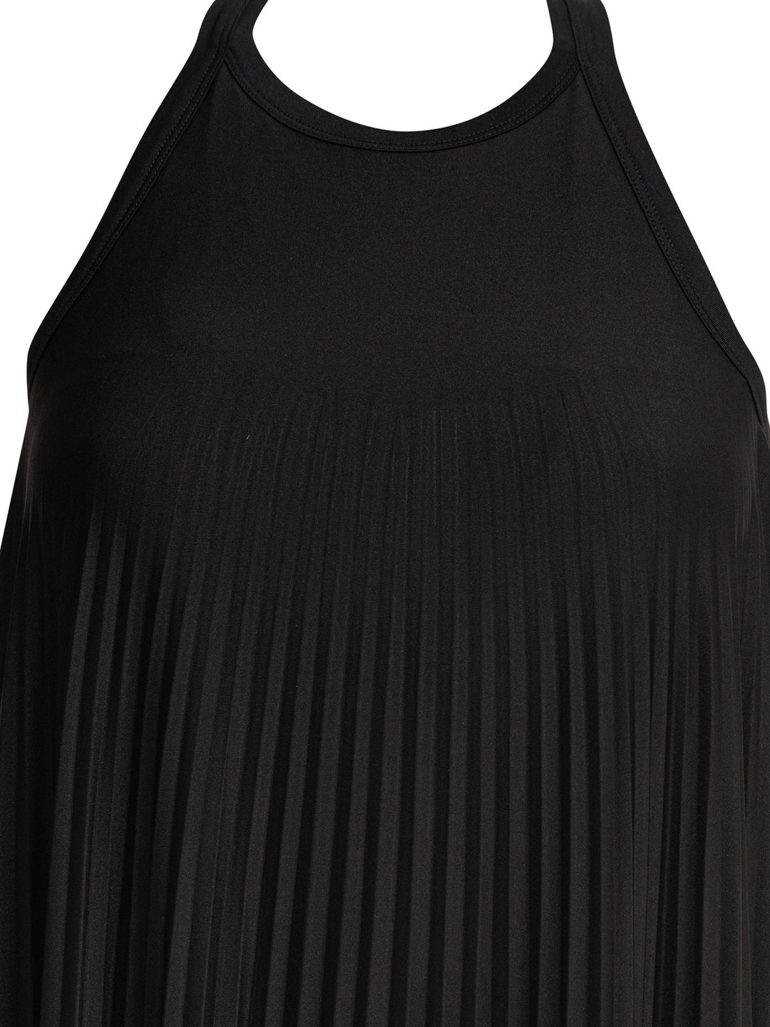 Max Mara Sportmax Long Dress With Open Back Dresses - Black | 3975de9079a939e51d161c74f344ff4bdb94f752