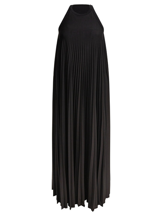Long Dress With Open Back Dresses Black