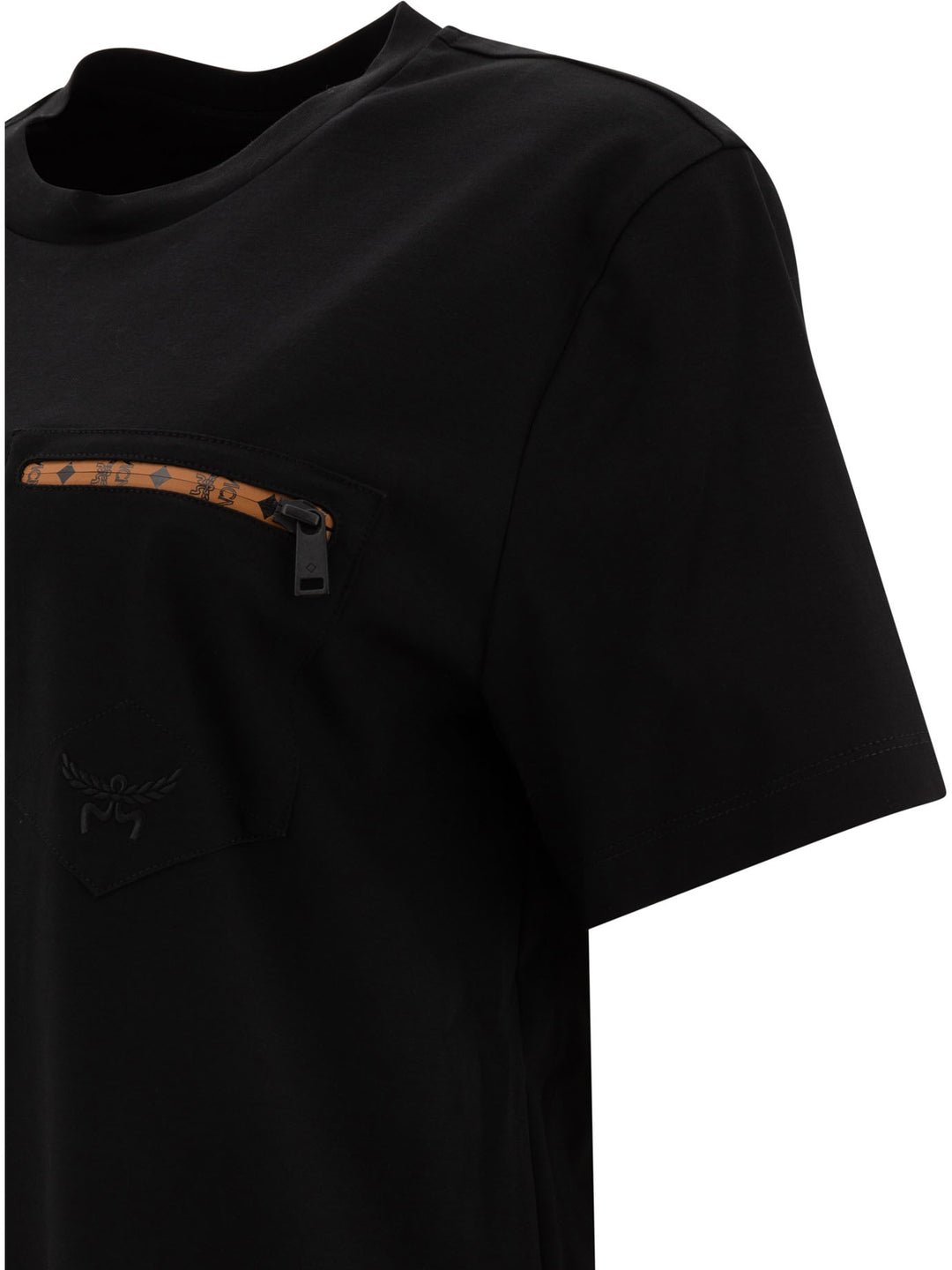 Mcm  T-shirts - Black | 1656c95fb21c6463c5dc92d8e54ffc27eacf8915