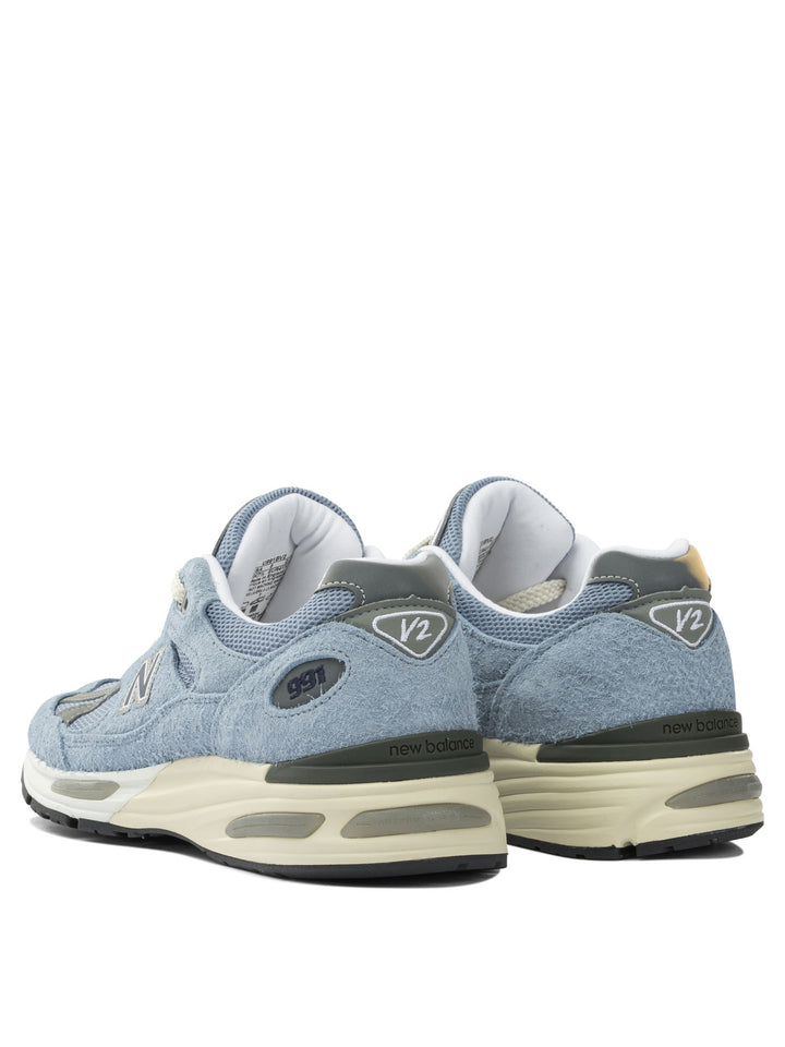 New Balance 991v2 Grounded Pastels Sneakers & Slip-On - Light blue | dfa43b4bc1e57acdf90fb516ca8ec4560549e2e4