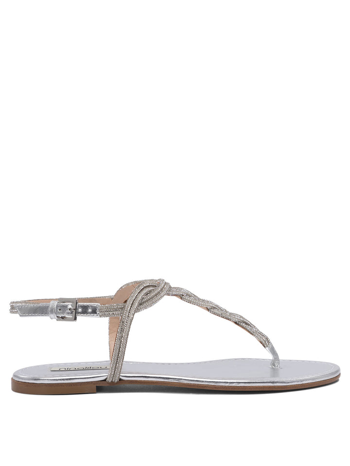 Ninalilou  Sandals - Silver | 01d694633720dfc56d11b1a2c30e4be637e939b0