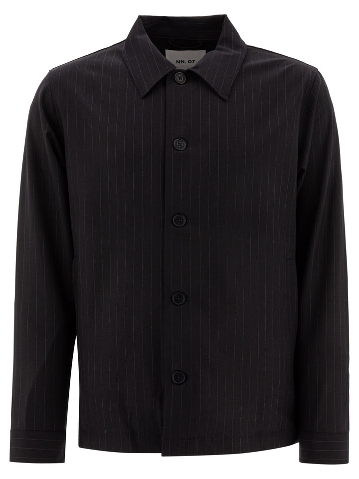 Nn.07 Zander Jackets and Coats - Blue | f45a4d755f3eafc9d2507d4a65d81ee2cf9438cb