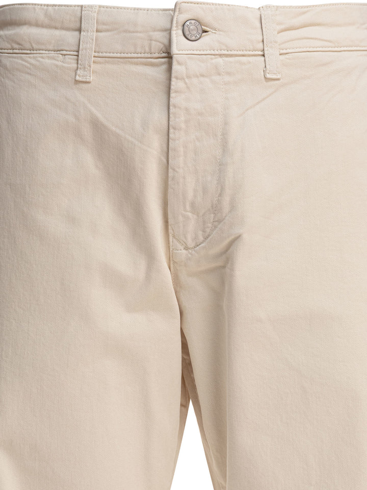 Nn.07 Aden Trousers - White | 671547f2191847f70d5f4bfa35994bf3e7766cd2