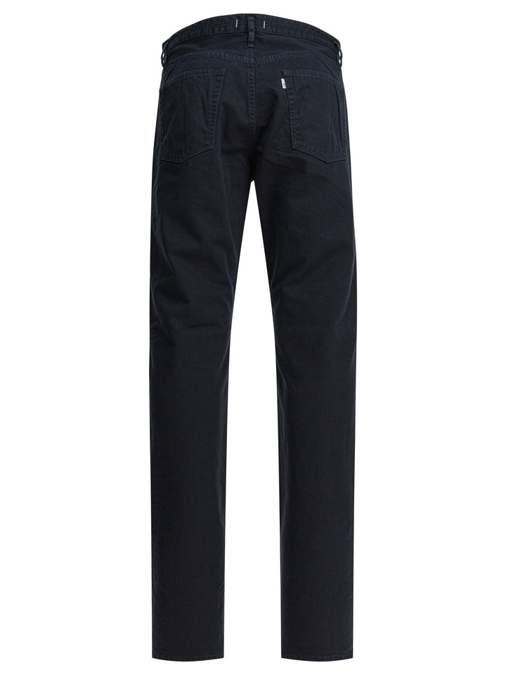 Nonnative Five-Pocket Cotton Pants Trousers - Blue | a0e8e6a1b40631522a2cb59f434aee780bb2e675
