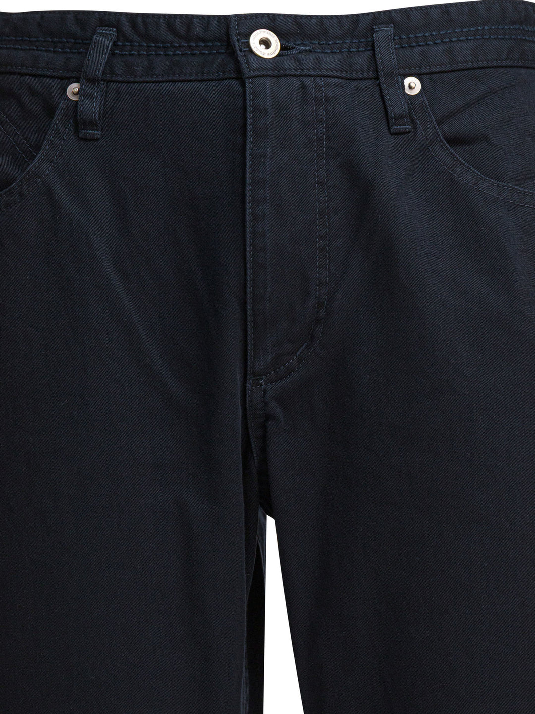 Nonnative Five-Pocket Cotton Pants Trousers - Blue | b751172480dacbffe642aa5b8e5ce2c8a2c628e3