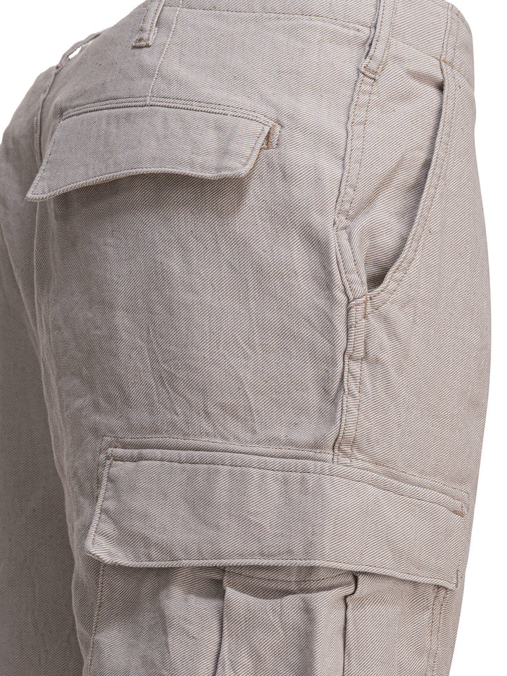 Nonnative Linen-Blend Cargo Pants Trousers - Grey | b257694c35d766946505e1ac4239cecc76c0d4af