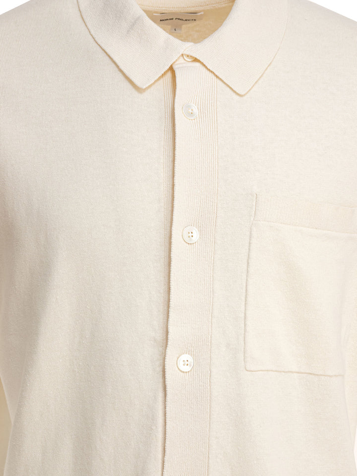 Norse Projects Rollo Shirts - White | d95746d54e917f607d465bdd7a67322849ea961f
