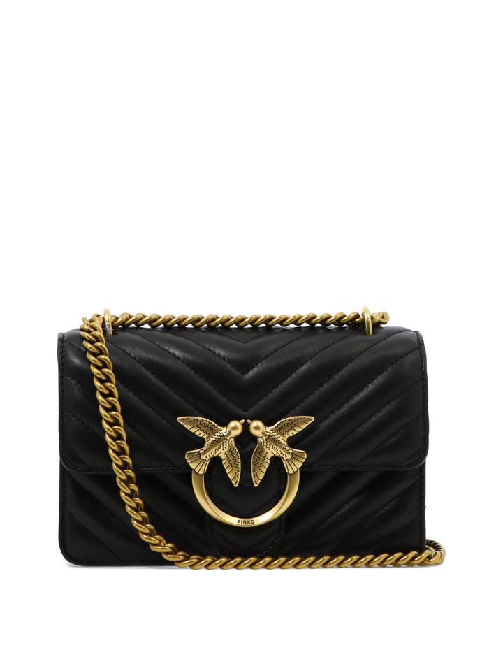 Pinko  Crossbody Bags - Black | f0f001b06d3670beb190070b9f64b025fbc985b8