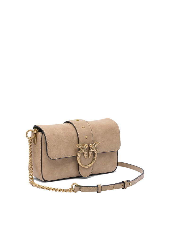 Pinko  Crossbody Bags - Beige | ac83a09e6d8581af324b007074dea7834251f7c4