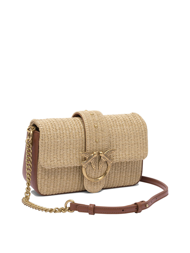 Pinko  Crossbody Bags - Beige | 621974f6fc91ffc45f97192b518d55163a3e6d78