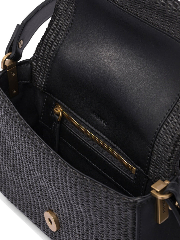 Pinko  Crossbody Bags - Black | 38edcd7c8c3a8af145ab77113be490bdc765398a