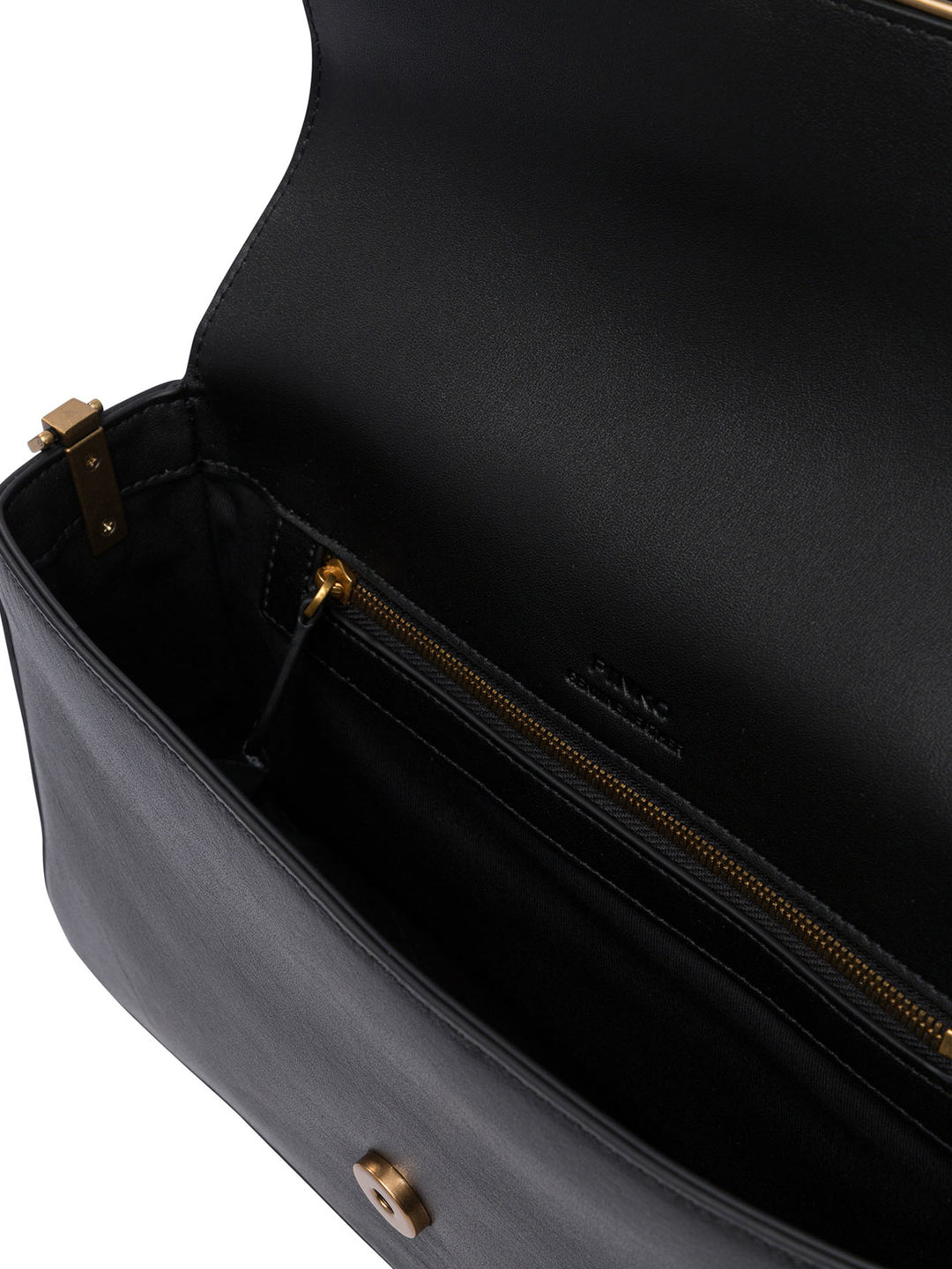 Pinko Love Bag Crossbody Bags - Black | 42729a77a401533814e20272ae5fd44e6b340a86