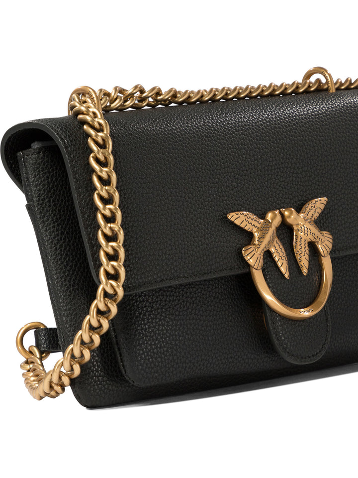 Pinko  Crossbody Bags - Black | 73a81d22fa574b1da4f1079b404cb4459d33b2d1