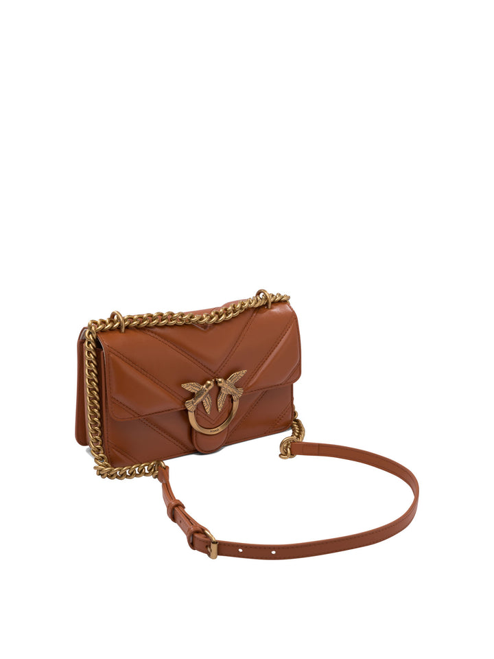 Pinko  Crossbody Bags - Brown | 43ff96b70be1b4fa97d9cefef63f344213235626