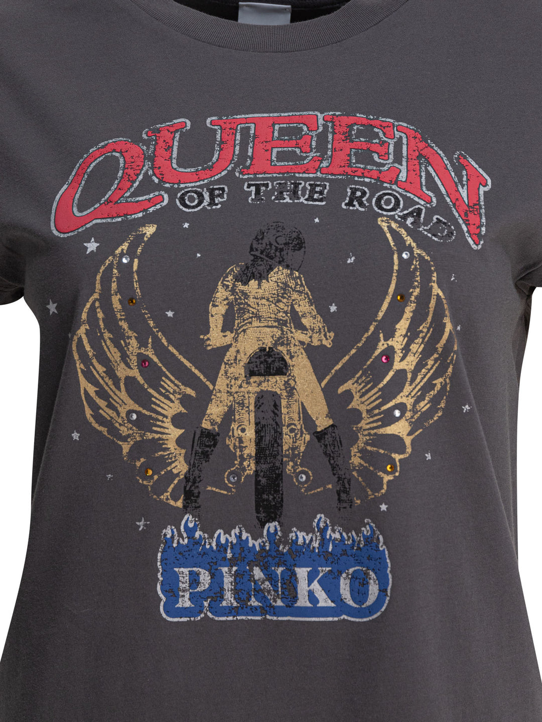 Pinko  T-shirts - Grey | 37ce73b97272ddcd1a50aa9300687d378174b964