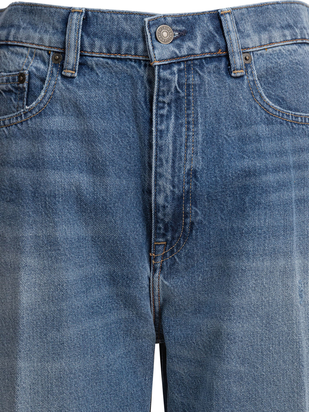 Polo Ralph Lauren Cropped Wide Leg Jeans - Light blue | 169460b8ea2c998b79efcb790bf94bb91a20e594