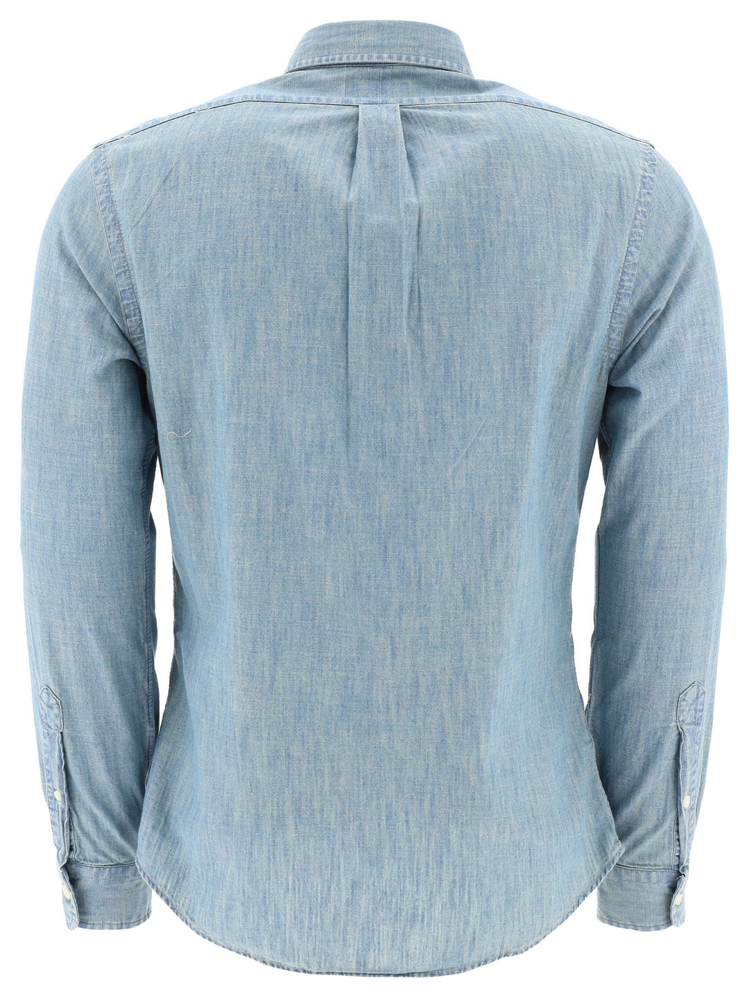 Polo Ralph Lauren Slim-Fit Chambray Shirt Shirts - Light blue | bf2cd93ffd4cb0067da79ae629e3c8c91d24ec2d