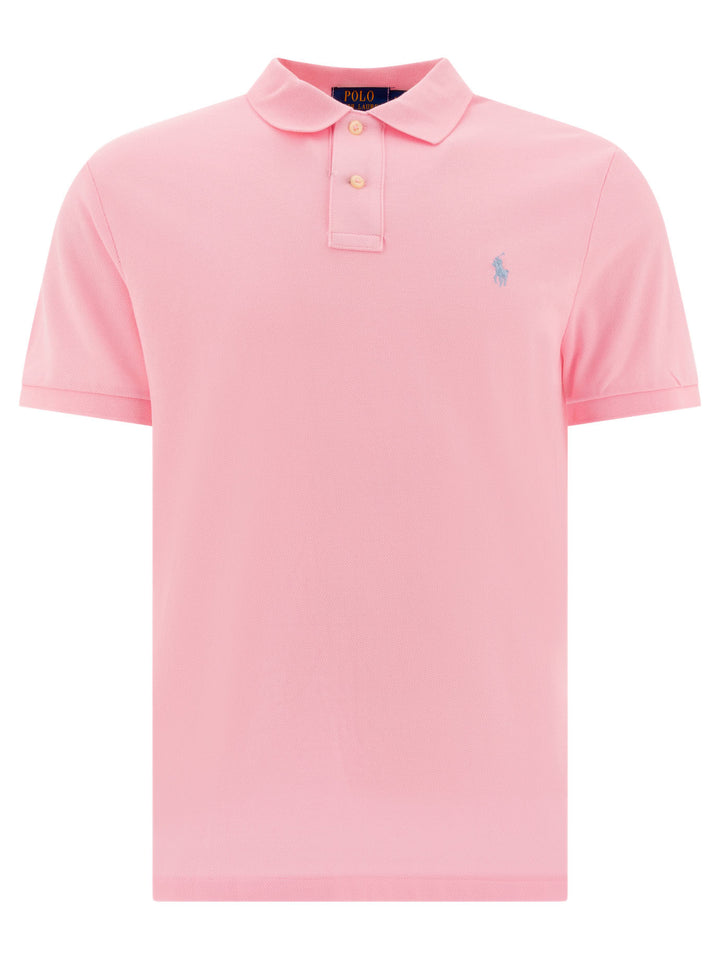 Polo Ralph Lauren Pique Polo Shirt Polo shirts - Pink | ac5a88ef666820c0149b4cee32955b4cf86f9499
