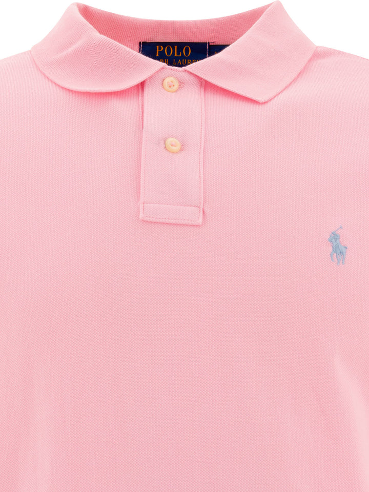Polo Ralph Lauren Pique Polo Shirt Polo shirts - Pink | f6ff95eedd6a7bd8bf7df3e951e7f9b16a358a2e