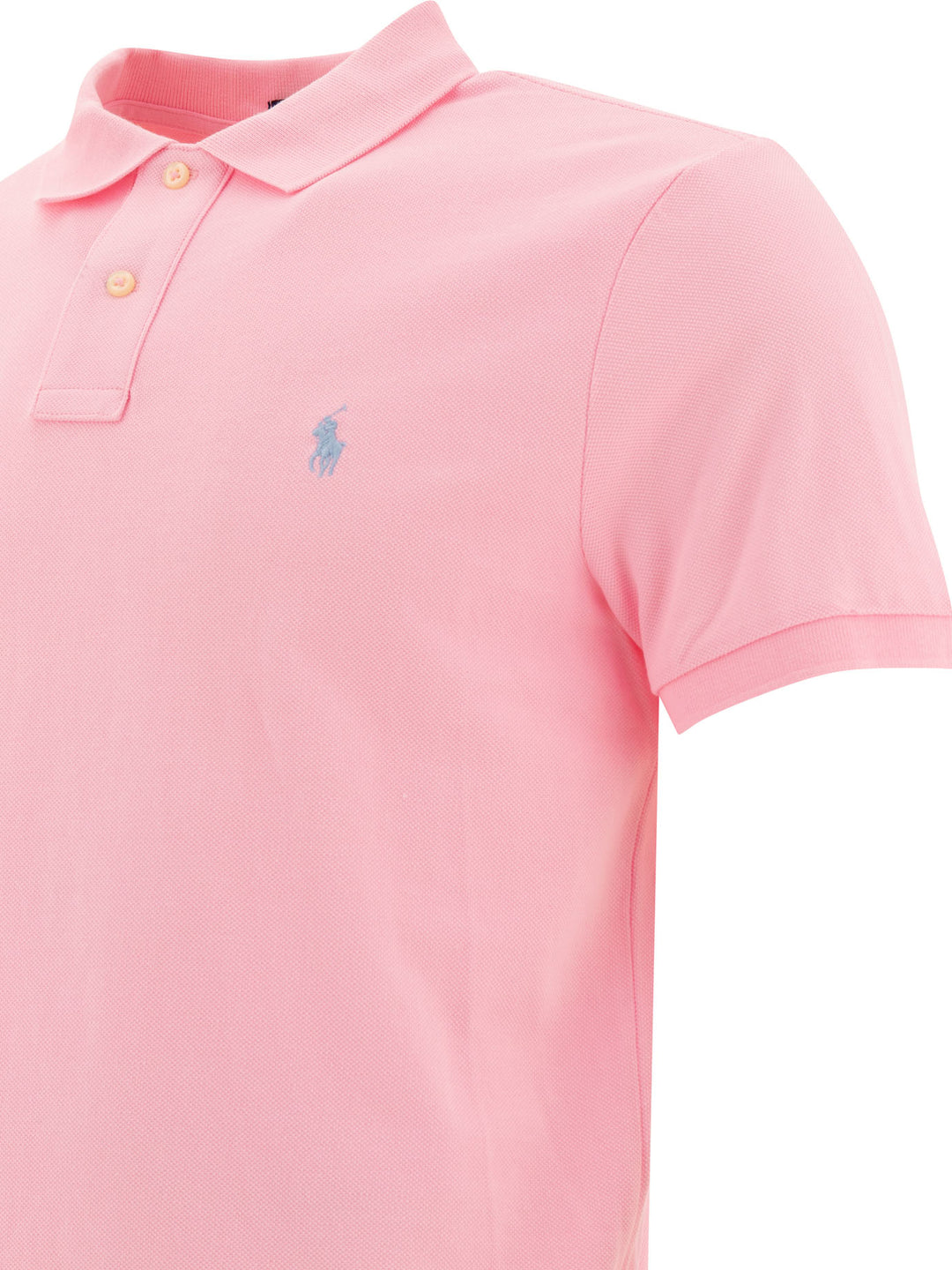 Polo Ralph Lauren Pique Polo Shirt Polo shirts - Pink | 8759f18d6fd0a2828ec4c3e8d847f102f94e3d48