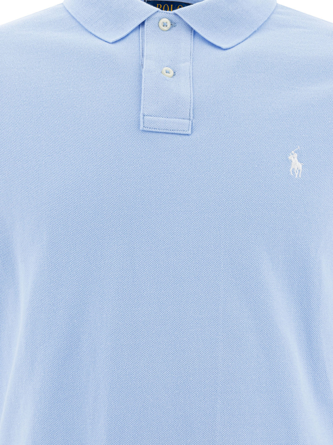 Polo Ralph Lauren Pique Polo Shirt Polo shirts - Light blue | 864d4dc5ee67ad18e61ac68bc8902554d850a762