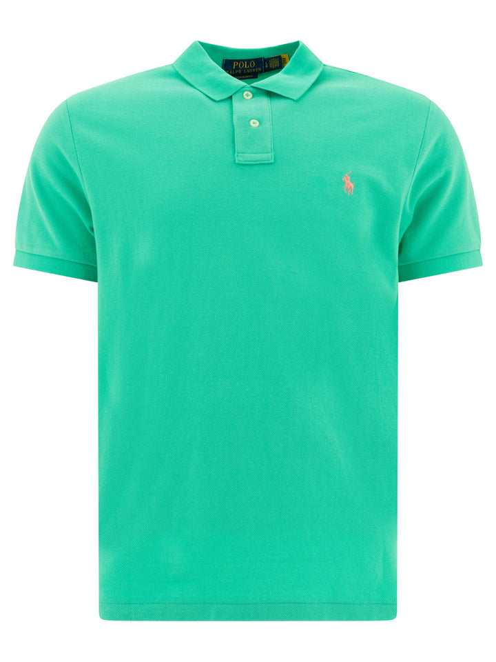 Polo Ralph Lauren Pique Polo Shirt Polo shirts - Green | 468e9024086afdbd6b3d887e0aa6c0f501e58ee5