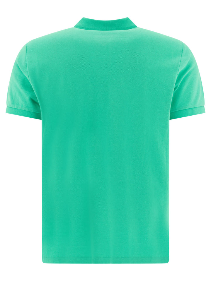 Polo Ralph Lauren Pique Polo Shirt Polo shirts - Green | f26a79a01b05c9a3b68ca0c53080ce6e75da301d