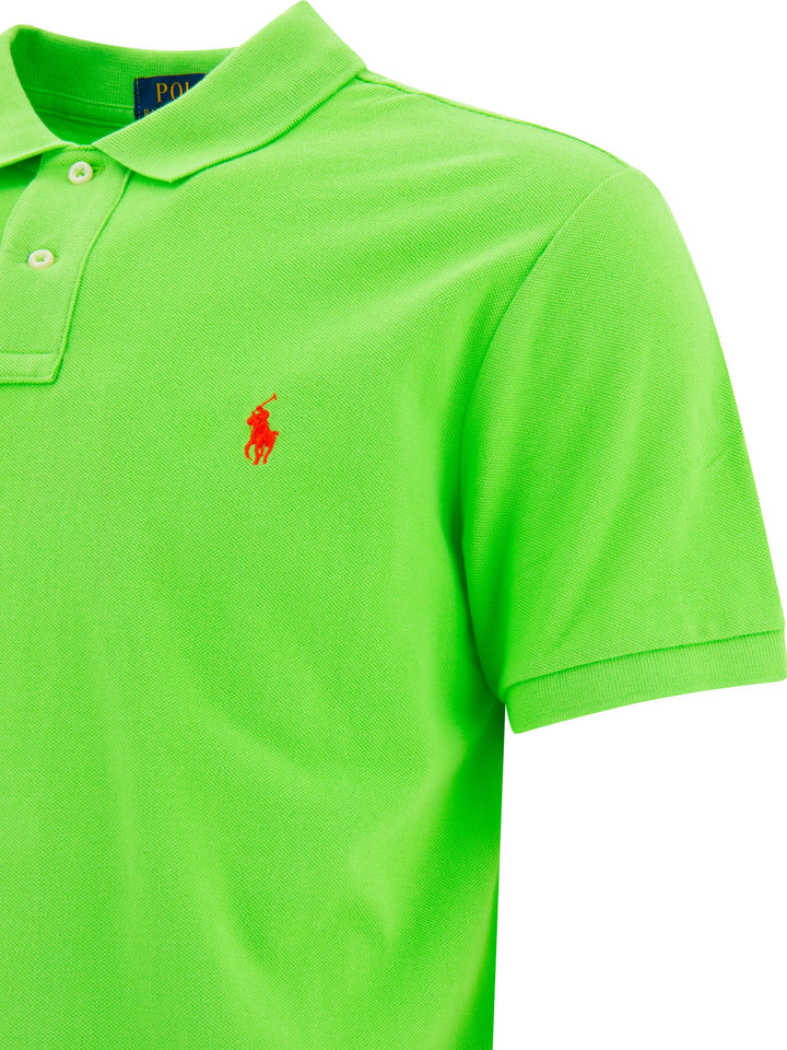 Polo Ralph Lauren Pique Polo Shirt Polo shirts - Green | 91a4b1feae8446748bce97cb2f870e4a9174ae5c