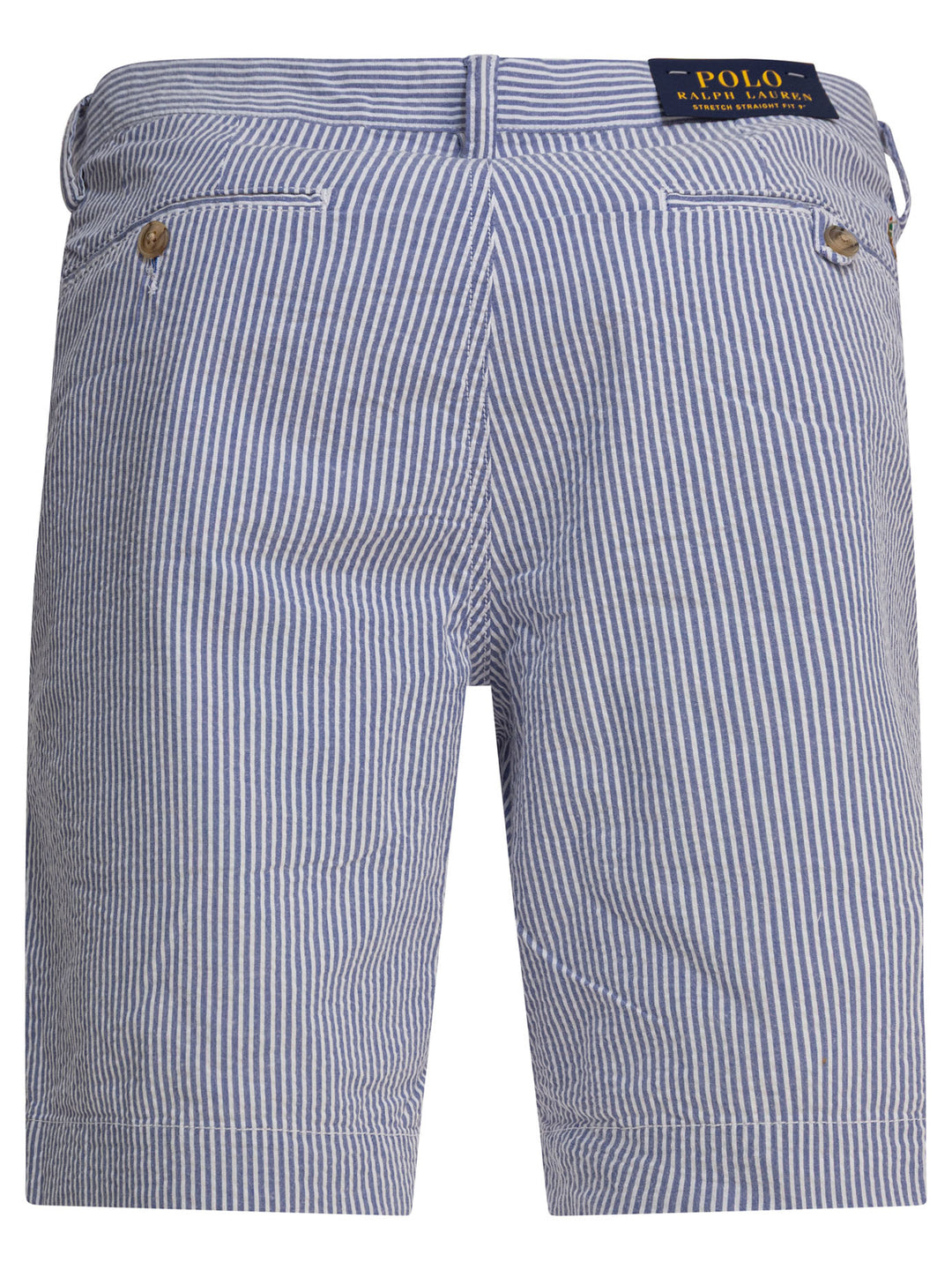 Polo Ralph Lauren Straigh-Fit Stretch Seersucker Shorts - Blue | 0b0c8aff9dbdeb7d4b9a6326401bdacefcf557ed